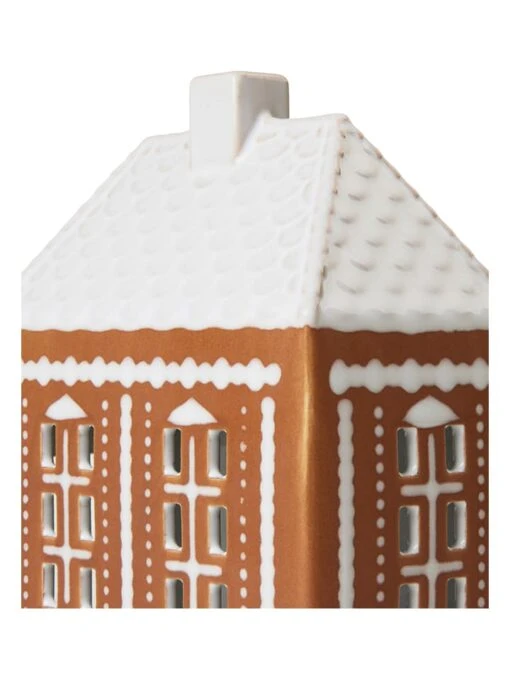 Lichthaus "Gingerbread" In Braun - (B)12,5 X (H)15,5 X (T)7,5 Cm – Bild 3