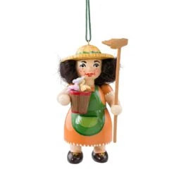 Baumschmuck Butzl "Gärtnerin" In Bunt