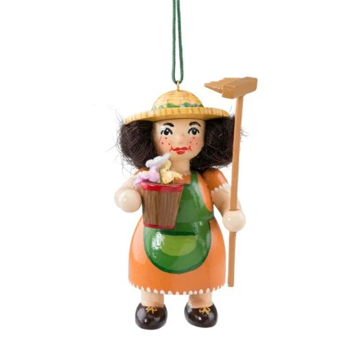 Baumschmuck Butzl "Gärtnerin" In Bunt
