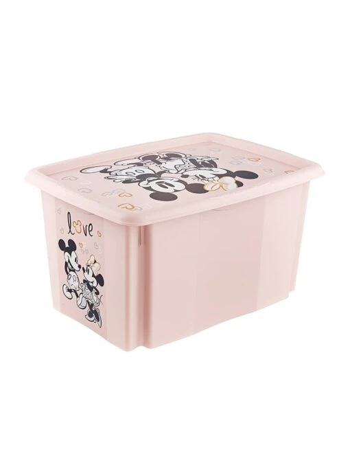 Keeeper Aufbewahrungsbox "Minnie" In Rosa - (L)55,5 X (B)40 X (H)30 Cm - 45 L – Bild 2