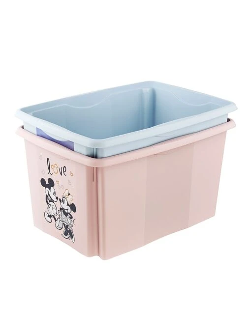 Keeeper Aufbewahrungsbox "Minnie" In Rosa - (L)55,5 X (B)40 X (H)30 Cm - 45 L – Bild 5