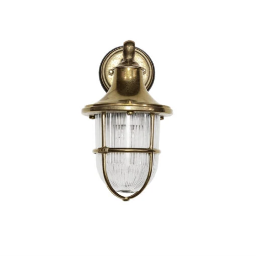 Außen Wandlampe In Messing