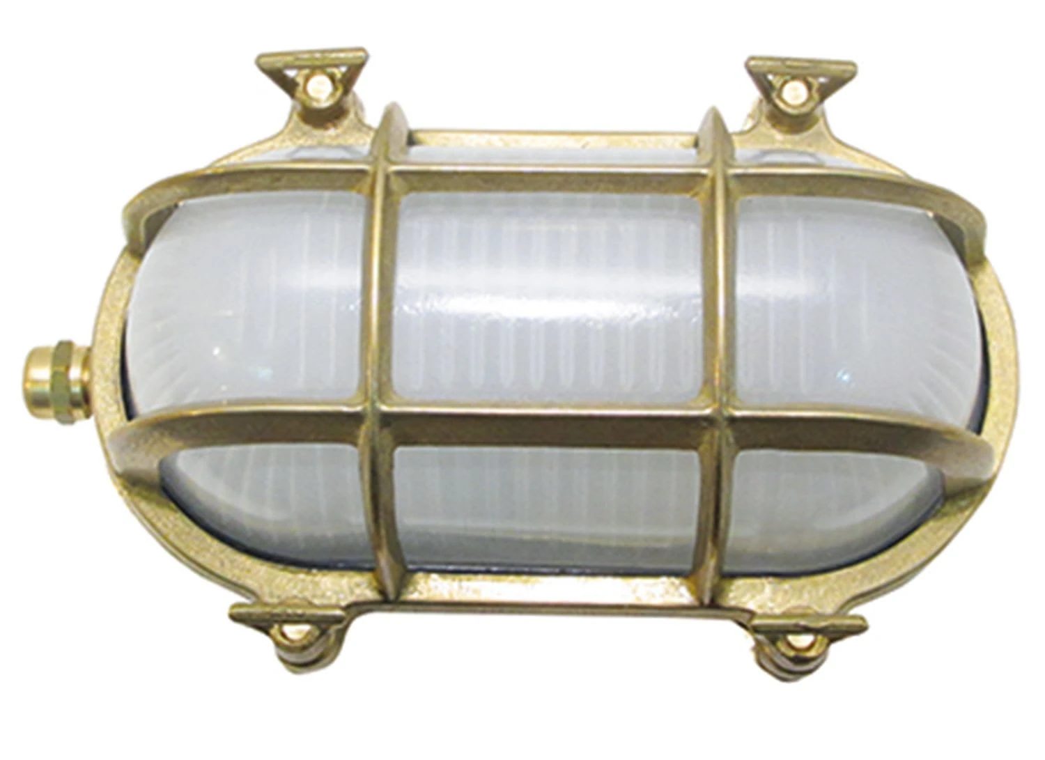 Außen Wandlampe In Messing Klar/Transparent