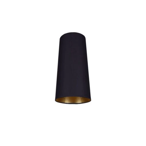 Lampenschirm In Schwarz Gold