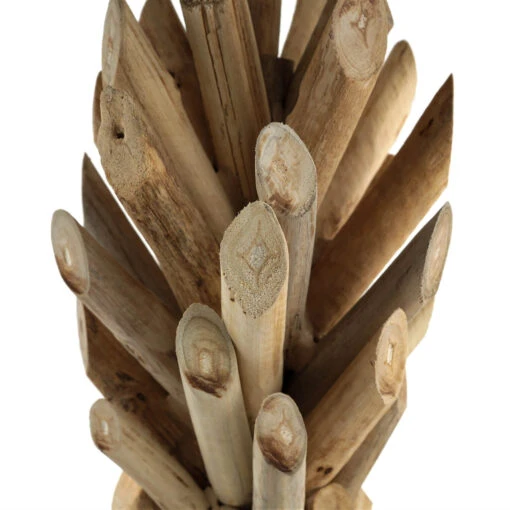 Tischlampe In Holz (Natur) Schwarz – Bild 3