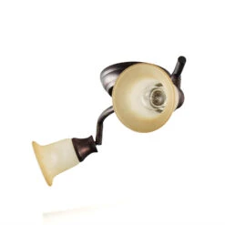 Wandlampe In Braun Antik Creme -Heimdekoration Verkäufe licht erlebnisse wandlampe in braun antik creme 2