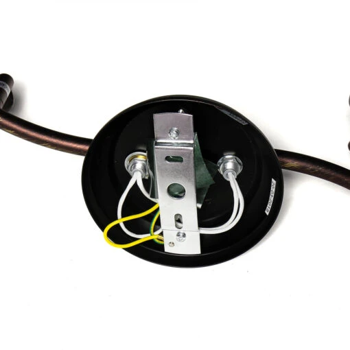 Wandlampe In Braun Antik Creme – Bild 5