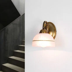 Wandlampe In Bronze