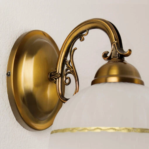 Wandlampe In Bronze – Bild 5