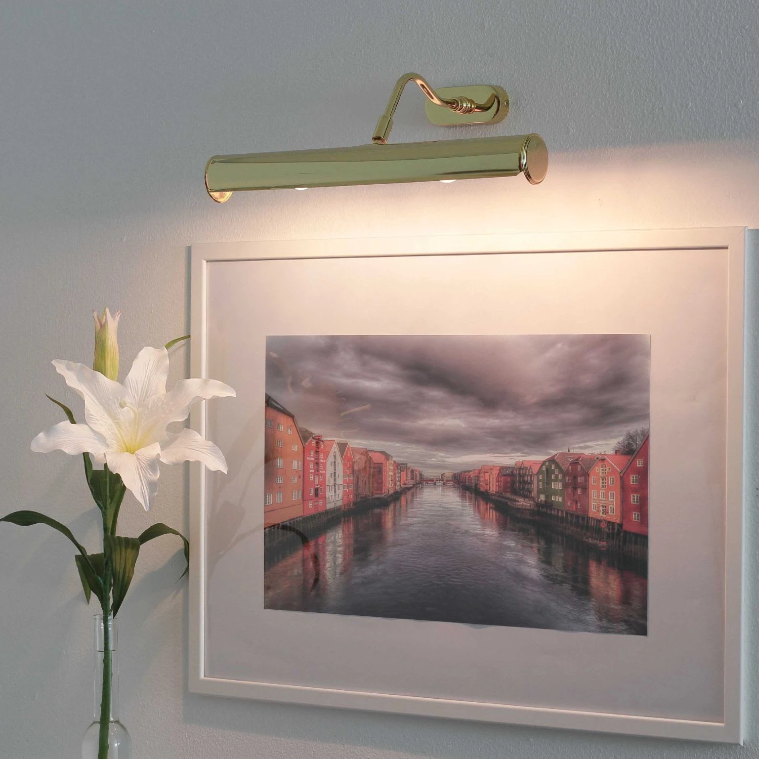 Wandlampe In Gold 5 Wandlampe In Gold – Bild 3