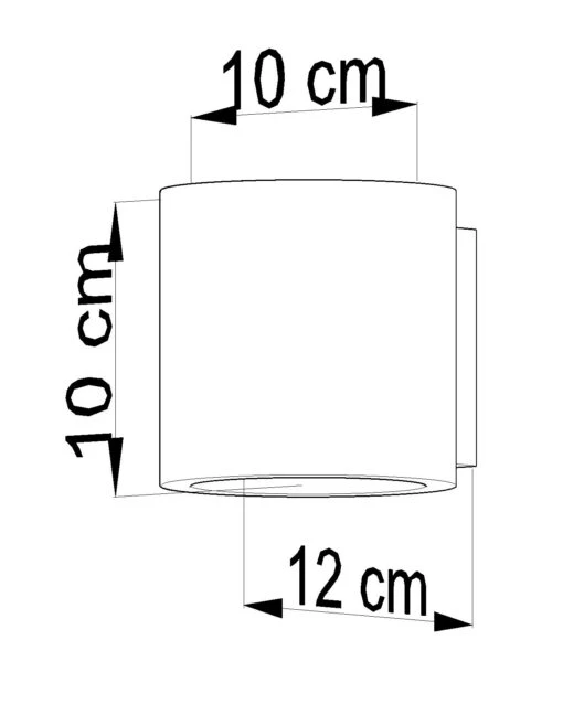 Wandlampe In Grau – Bild 6