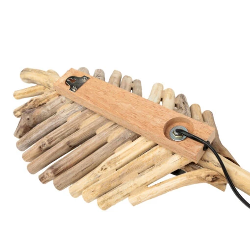 Wandlampe In Natur Holz – Bild 6