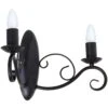 Wandlampe In Schwarz -Heimdekoration Verkäufe licht erlebnisse wandlampe in schwarz 5