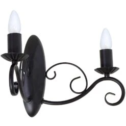 Wandlampe In Schwarz