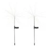 2er-Set: LED-Solar-Gartenstecker "Fireworks" In Weiß - (H)97 Cm -Heimdekoration Verkäufe lumisky 2er set led solar gartenstecker fireworks in weiss h 97 cm