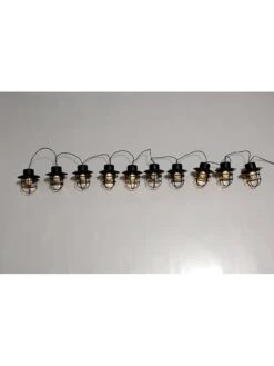 LED-Solar-Lichtergirlande "Detroit" In Schwarz - (L)500 Cm