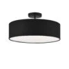 Deckenleuchte Missouri In Schwarz (H)30cm (D)45cm -Heimdekoration Verkäufe lux pro deckenleuchte missouri in schwarz h 30cm d 45cm