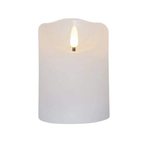 LED Kerzenset 3-teilig In Weiss – Bild 3