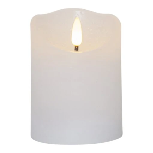 LED Kerzenset 3-teilig In Weiss – Bild 4