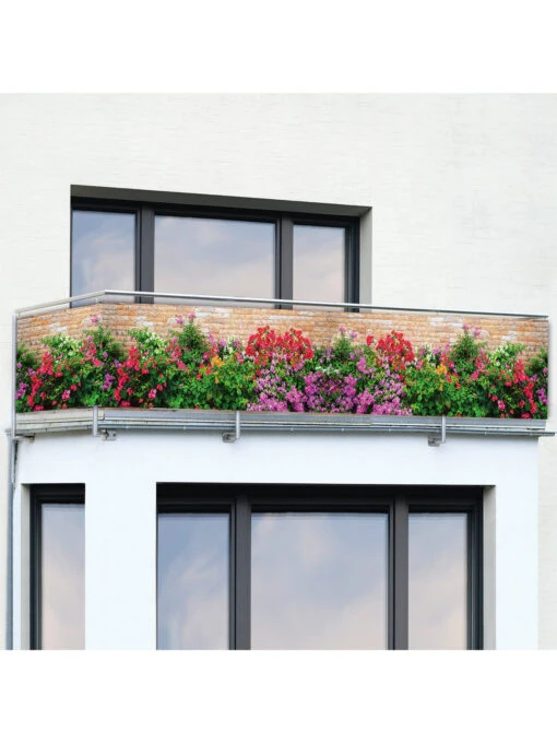 Balkon-Sichtschutz, 5 M In Mehrfarbig – Bild 8