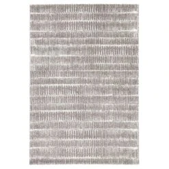 Hochflor Teppich Nova Grau