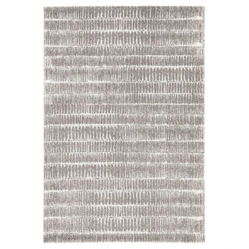 Hochflor Teppich Nova Grau