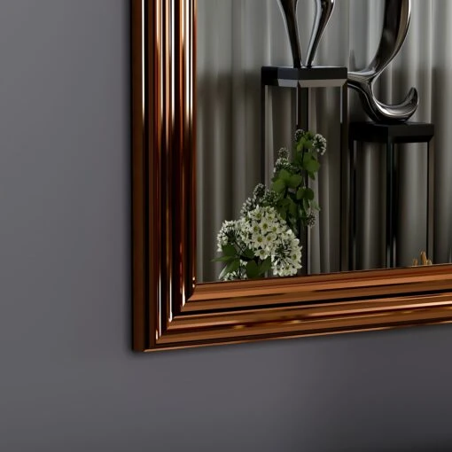 Spiegel Bale 2er 40x40cm Bronze – Bild 5