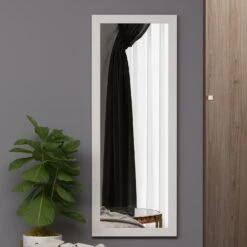 Spiegel Ovea 40x105cm Matt Weiß -Heimdekoration Verkäufe moebel17 spiegel ovea 40x105cm matt weiss 3
