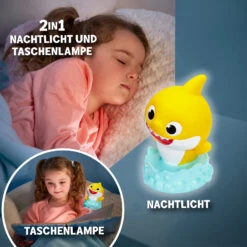 Moose Nachtlicht Und Taschenlampe GoGlow-Kumpel Baby Shark -Heimdekoration Verkäufe moose nachtlicht und taschenlampe goglow kumpel baby shark 4