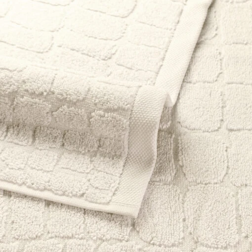 Handtuchset Croco 4-TLG In Ivory – Bild 2