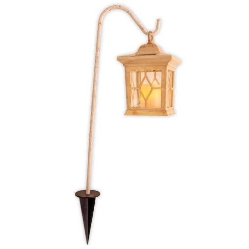 2er-Set LED-Outdoor-Erdspieß "Laterne" In Weiß – Bild 2