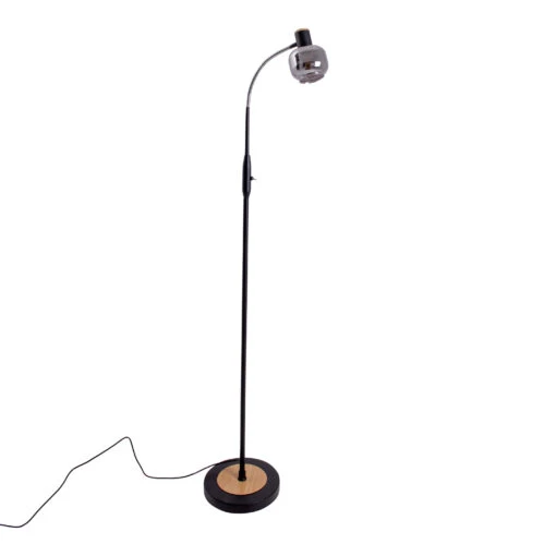 Glas-Stehleuchte H: 148cm "Fumoso" In Schwarz – Bild 2