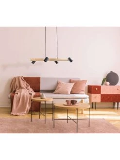 Hängeleuchte "Frida" In Schwarz/ Hellbraun - (B)80 X (H)120 X (T)24 Cm -Heimdekoration Verkäufe nave hangeleuchte frida in schwarz hellbraun b 80 x h 120 x t 24 cm 7