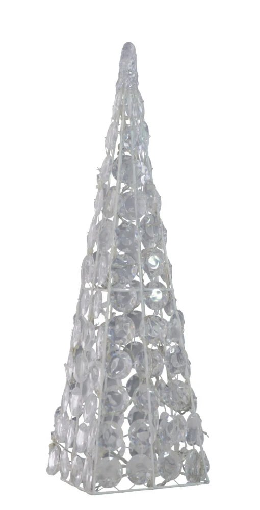 LED Acryl Pyramide (H) 45 Cm In Klar – Bild 4