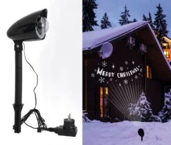 LED-Außenerdspieß Motiv "Merry Christmas" In Weiß -Heimdekoration Verkäufe nave led aussenerdspiess motiv merry christmas in weiss 2