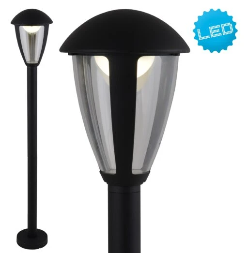LED-Außensockelleuchte "Clint" In Schwarz - EEK G – Bild 4