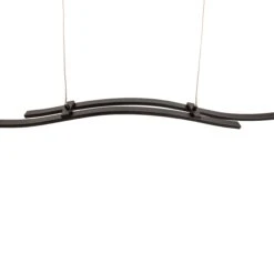 LED-Pendelleuchte "Onda" (L) 96 Cm In Schwarz - EEK E -Heimdekoration Verkäufe nave led pendelleuchte onda l 96 cm in schwarz eek e 3