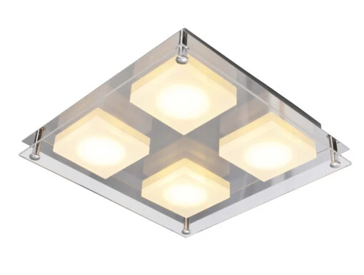 LED Wandleuchte "Edingburgh" (L) 24 Cm In Chrome – Bild 2