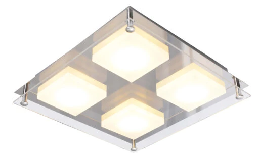 LED Wandleuchte "Edingburgh" (L) 24 Cm In Chrome – Bild 3