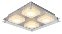 LED Wandleuchte "Edingburgh" (L) 24 Cm In Chrome