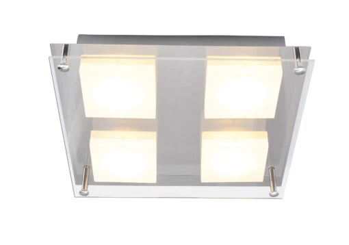 LED Wandleuchte "Edingburgh" (L) 24 Cm In Chrome – Bild 4