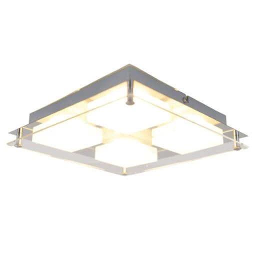 LED Wandleuchte "Edingburgh" (L) 24 Cm In Chrome – Bild 6