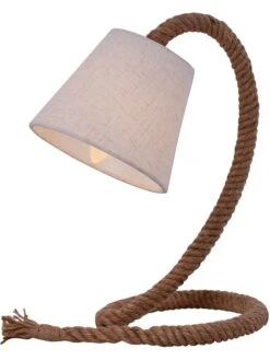 Tischleuchte In Weiß - (H)38 Cm