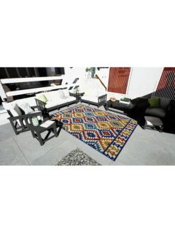 Indoor-/ Outdoor-Teppich "Cabana" In Bunt