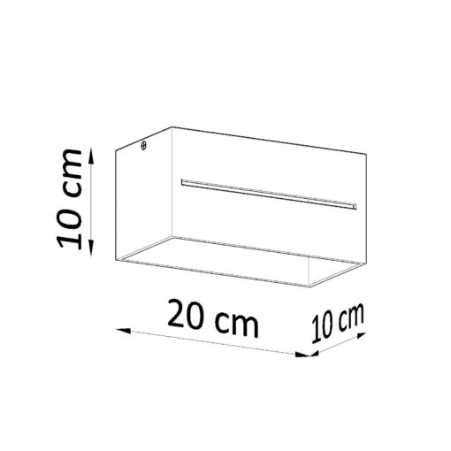 Deckenleuchte LORUM 2 In Weiß (L)20cm(H)10cm – Bild 7