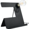 Tischlampe GABRIEL In Schwarz Stahl Dekorative Minimalistisch E27 LED NICE LAMPS -Heimdekoration Verkäufe nice lamps tischlampe gabriel in schwarz stahl dekorative minimalistisch e27 led nice lamps