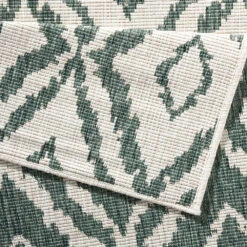 In- & Outdoor Wendeteppich Rio Grün Creme -Heimdekoration Verkäufe northrugs in and outdoor wendeteppich rio grun creme 2