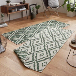 In- & Outdoor Wendeteppich Rio Grün Creme -Heimdekoration Verkäufe northrugs in and outdoor wendeteppich rio grun creme 6