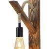Wandleuchte "Ahsap Aplik" In Braun - (B)9 X (H)45 Cm -Heimdekoration Verkäufe opviq wandleuchte ahsap aplik in braun b 9 x h 45 cm