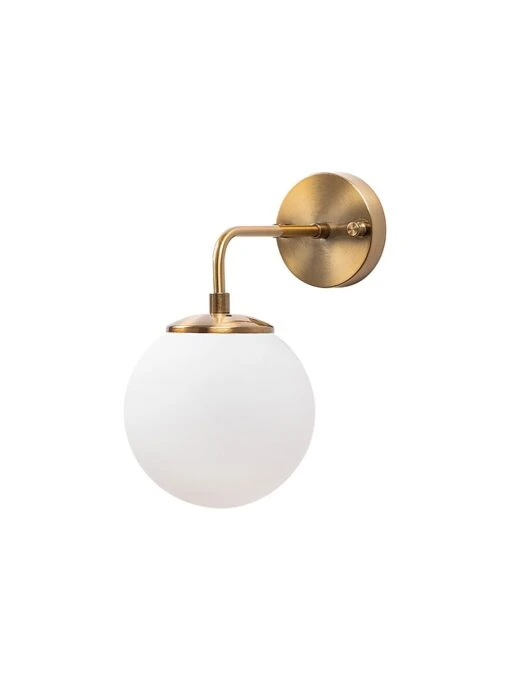 Wandleuchte In Gold - (B)27 X (H)25 Cm – Bild 4